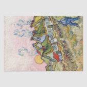Papier Mousseline Vincent van Gogh - Maisons et figure (Recto)