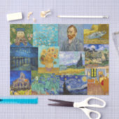 Papier Mousseline Vincent Van Gogh - Masterpieces Patchwork (Artisanat)