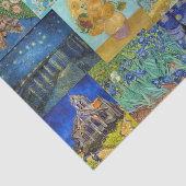 Papier Mousseline Vincent Van Gogh - Masterpieces Patchwork (Détail)