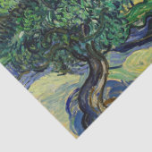 Papier Mousseline Vincent van Gogh - Oliviers aux Alpilles (Détail)