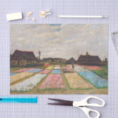 Papier Mousseline Vincent van Gogh - Parterres de fleurs en Hollande (Artisanat)