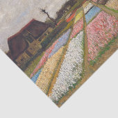 Papier Mousseline Vincent van Gogh - Parterres de fleurs en Hollande (Détail)