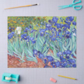 Papier Mousseline Vincent Van Gogh peignant Les Iris (Artisanat)