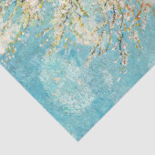 Papier Mousseline Vincent van Gogh - Poche rose en fleurs (Détail)