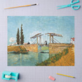 Papier Mousseline Vincent van Gogh - Pont Langlois à Arles #3 (Artisanat)