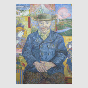 Papier Mousseline Vincent van Gogh - Portrait de Pere Tanguy
