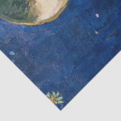 Papier Mousseline Vincent Van Gogh - Portrait d'Eugene Boch, Arles (Détail)