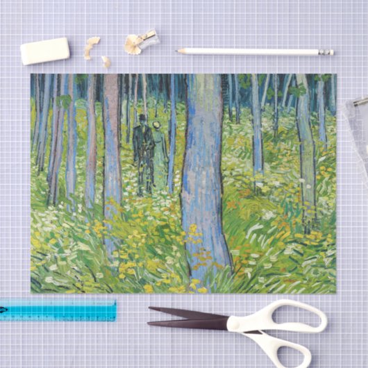 Papier Mousseline Vincent van Gogh - Sous-croissance à deux chiffres (Artisanat)