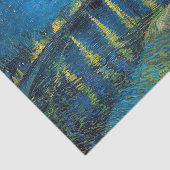 Papier Mousseline Vincent Van Gogh Starry Night Over the Rhone (Détail)