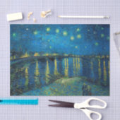Papier Mousseline Vincent Van Gogh Starry Night Over the Rhone (Artisanat)