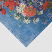 Papier Mousseline Vincent van Gogh - Vase avec Cornflowers & Poppies (Détail)