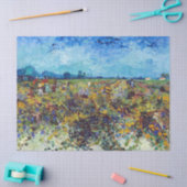 Papier Mousseline Vincent van Gogh - Vignoble vert (Artisanat)