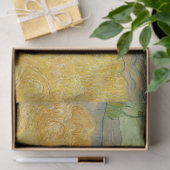 Papier Mousseline Vincent van Gogh - Wheatfield avec une Faucheuse (Cadeau)