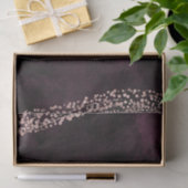 Papier Mousseline Vins de Bourgogne et Rose Gold Confetti Mariage (Cadeau)