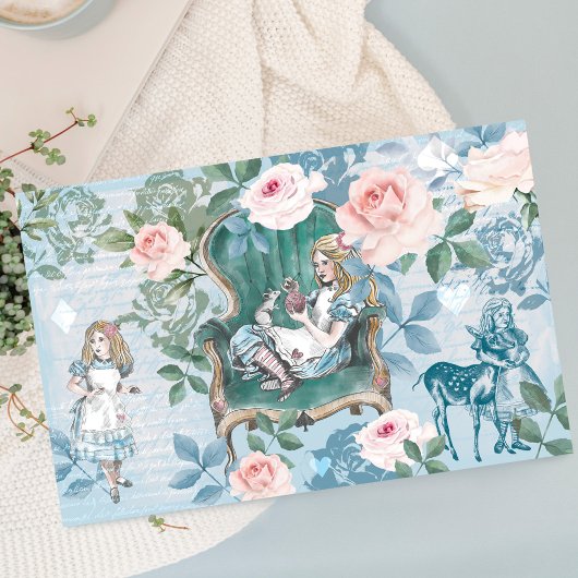 Papier Mousseline Vintage Alice