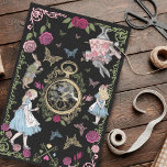 Papier Mousseline Vintage Alice Au Pays Des Merveilles Fairytale Déc<br><div class="desc">Magnifiquement conçu vintage Alice dans le papier de tissu Decoupage Wonderland. Le design est composé d'un mélange de fleurs et d'oeuvres d'art originales dessinées à la main. Le design est composé d'un mélange de fleurs et d'oeuvres d'art originales dessinées à la main. Nous avons méticuleusement restauré l'emblématique Alice au pays...</div>