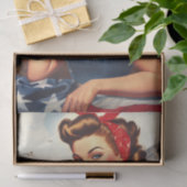 Papier Mousseline Vintage Américaine (Cadeau)