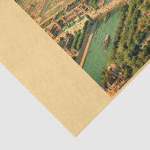 Papier Mousseline Vintage Antique Paris Imprimer (Détail)