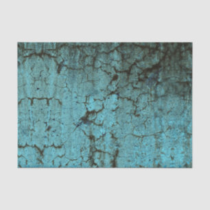 Papier Mousseline Vintage Antique Turquoise Texture verte Grunge