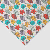 Papier Mousseline Vintage Arbre de Noël (Détail)