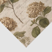 Papier Mousseline Vintage Botanical Floral Pattern (1) (Détail)
