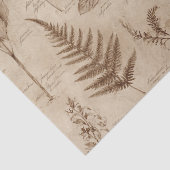 Papier Mousseline Vintage Botanical Floral Pattern (7) (Détail)