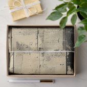 Papier Mousseline Vintage Butterfly (Cadeau)