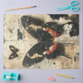 Papier Mousseline Vintage Butterfly (Artisanat)