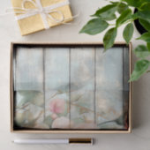Papier Mousseline Vintage Chic roses (Cadeau)