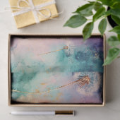 Papier Mousseline Vintage Dandelion Abstract Pattern (5) (Cadeau)