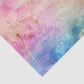 Papier Mousseline Vintage Dandelion Abstract Pattern (7) (Détail)