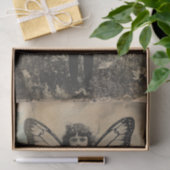 Papier Mousseline Vintage Fairy Girl Butterfly Wings (Cadeau)