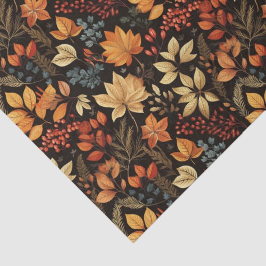 Papier Mousseline Vintage Fall  (Détail)