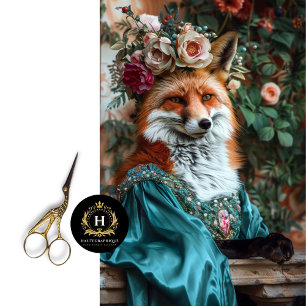 Papier Mousseline Vintage Floral Romeo Juliet Fox Découpage