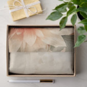 Papier Mousseline Vintage Floral Rustique Ephéméral Découpage (Cadeau)