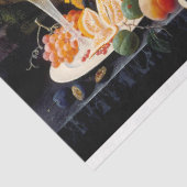 Papier Mousseline Vintage Fruit Painage à vie fixe (Détail)