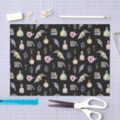 Papier Mousseline Vintage Halloween Éléments Motif papier (Artisanat)