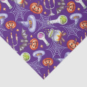 Papier Mousseline Vintage Halloween Éléments Motif papier (Détail)