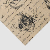 Papier Mousseline Vintage Halloween Goth Découpage Victorian (Détail)