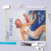 Papier Mousseline Vintage Hawaii Travel Tissue Paper (Artisanat)