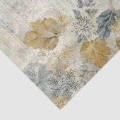 Papier Mousseline Vintage Inspired Distressed Botanicals and Text (Détail)