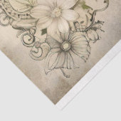 Papier Mousseline Vintage Irish Melodies Music Ephemera Decoupage (Détail)