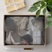 Papier Mousseline Vintage Lace Dancer by Window Decoupage (Cadeau)