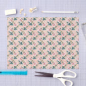 Papier Mousseline Vintage libellule florale Ephemera (Artisanat)