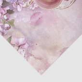 Papier Mousseline Vintage Lilac Spring Café Découpage Imprimer (Détail)