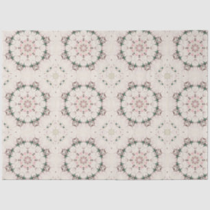 Papier Mousseline Vintage Magnolia Floral Ephemera Motif
