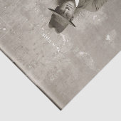 Papier Mousseline Vintage Mugshot 1920 Tissue Paper (Détail)