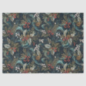 Papier Mousseline Vintage Noël Élégant Éclairage (Recto)