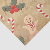 Papier Mousseline Vintage Noël Mix Series Design 7 (Détail)