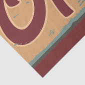 Papier Mousseline Vintage open business retro café garage (Détail)